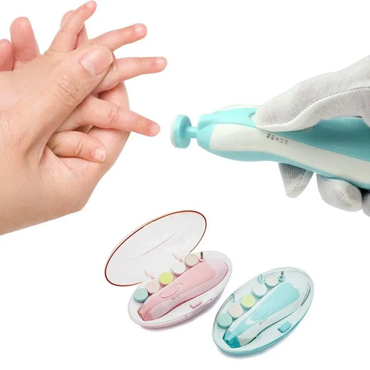 Electric Baby Nail Trimmer – Safe & Silent for Newborns & Toddlers